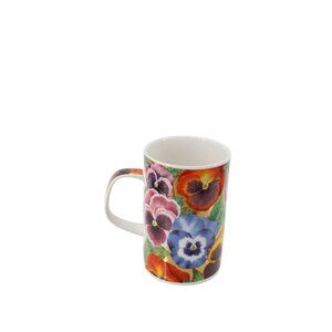 Dunoon Monterey Hampton Pansies Mug Jane Brookshaw Pansy Vintage England 93722